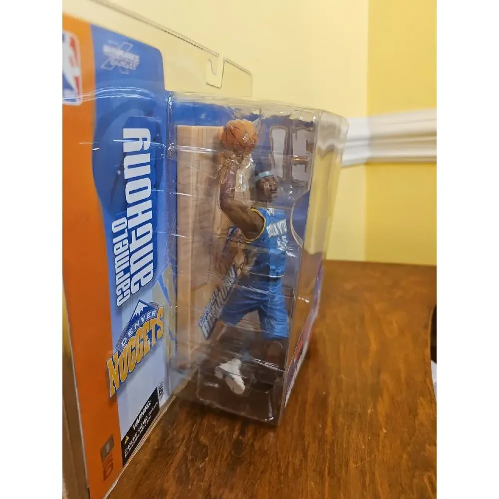 Carmelo Anthony Action Figure NBA Basketball Series 6 2004 McFarlane